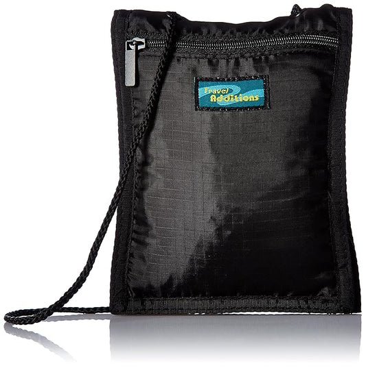 Travel Additions Neck Pouch Black