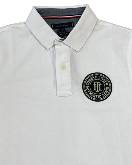 Tommy Hilfiger men t-shirt white { logo black }