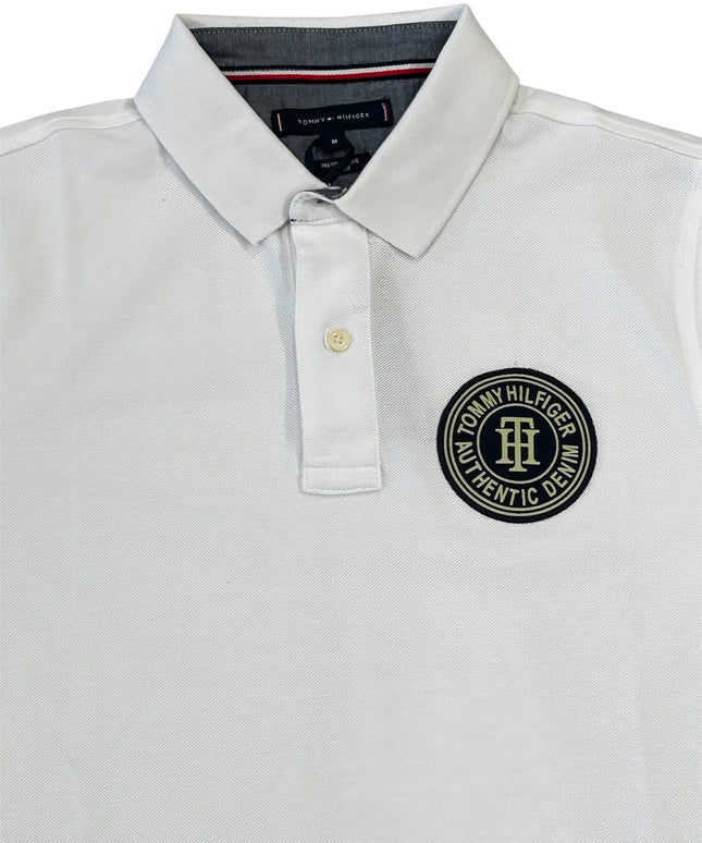 Tommy Hilfiger men t-shirt white { logo black }