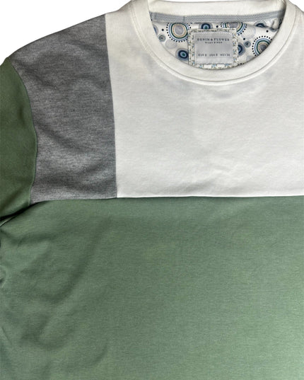 Denim & Flower Men’s Round Neck T-Shirt