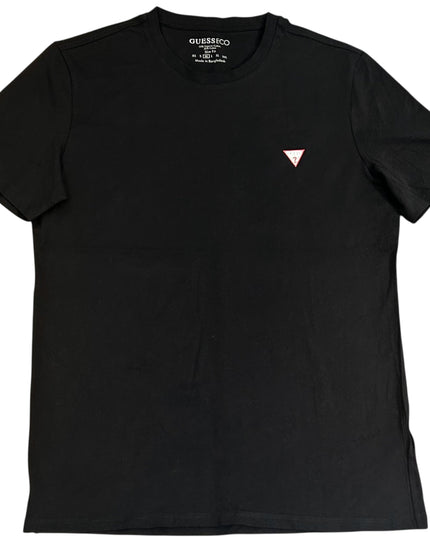 Guess Eco Men’s Black Cotton T-Shirt