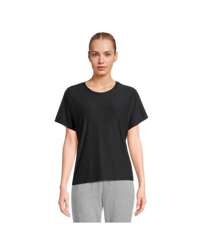 SIZE: M - Athletic Works Women's and Women's Plus Butter Core Tee with Short Sleeves