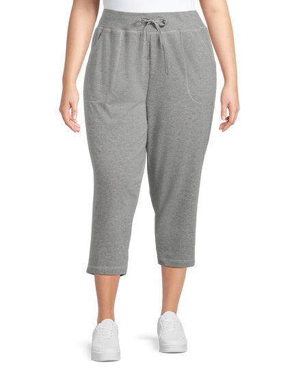 SIZE: 3XL(24W-26W) - Athletic Works Women's and Women's Plus Core Knit Capri