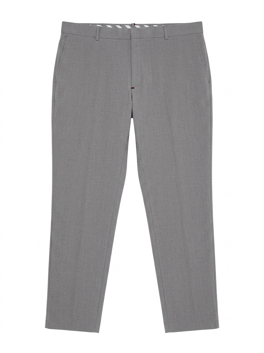 Tommy Hilfiger grey trousers, flat front