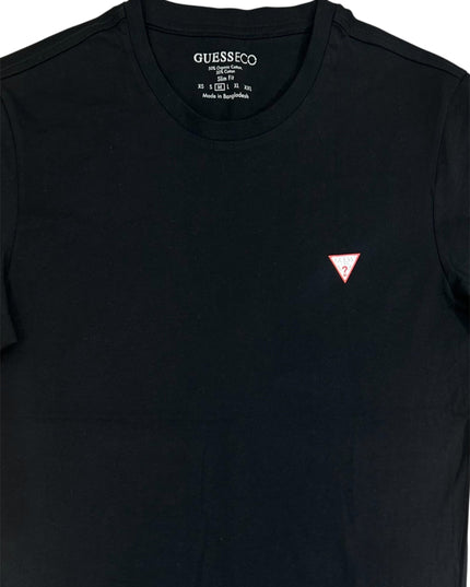 Guess Eco Men’s Black Cotton T-Shirt