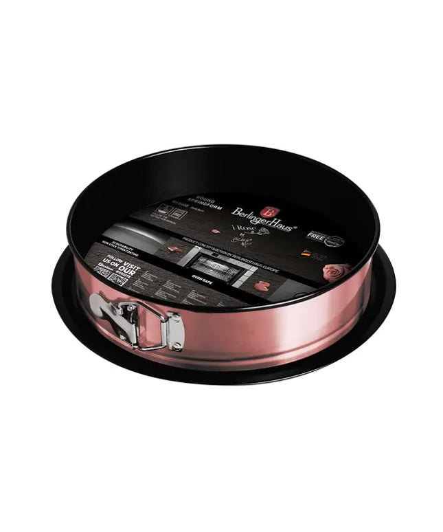 Berlinger Haus Round Springform 30 cm I-Rose Collection BH-6468 Pink Carbon Steel