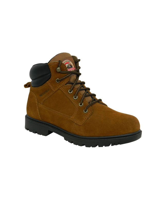 Size: 45.5 - Brahma Men's Bravo Waterproof 6" Soft Toe Work Boots