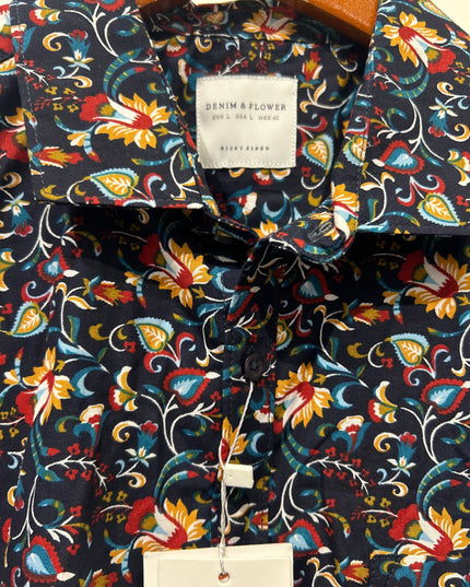 Denim & Flower Ricky Singh Men’s Floral Shirt