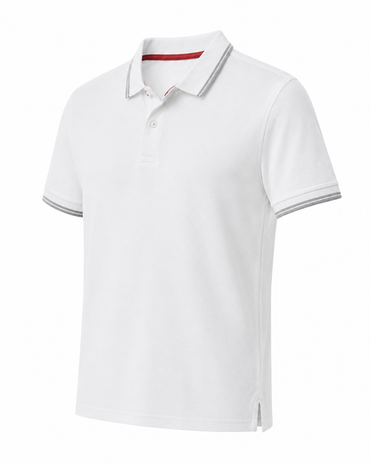 Allen Solly Men'S White Textured Polo T-Shirt