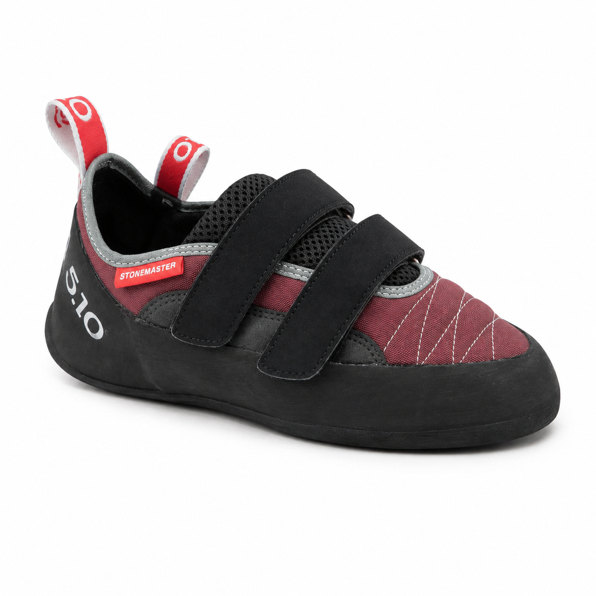 Five Ten Stonemaster Men'S Climbing Shoes - Burgundy/Grey