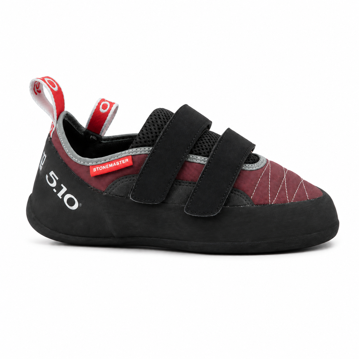 Five Ten Stonemaster Men'S Climbing Shoes - Burgundy/Grey