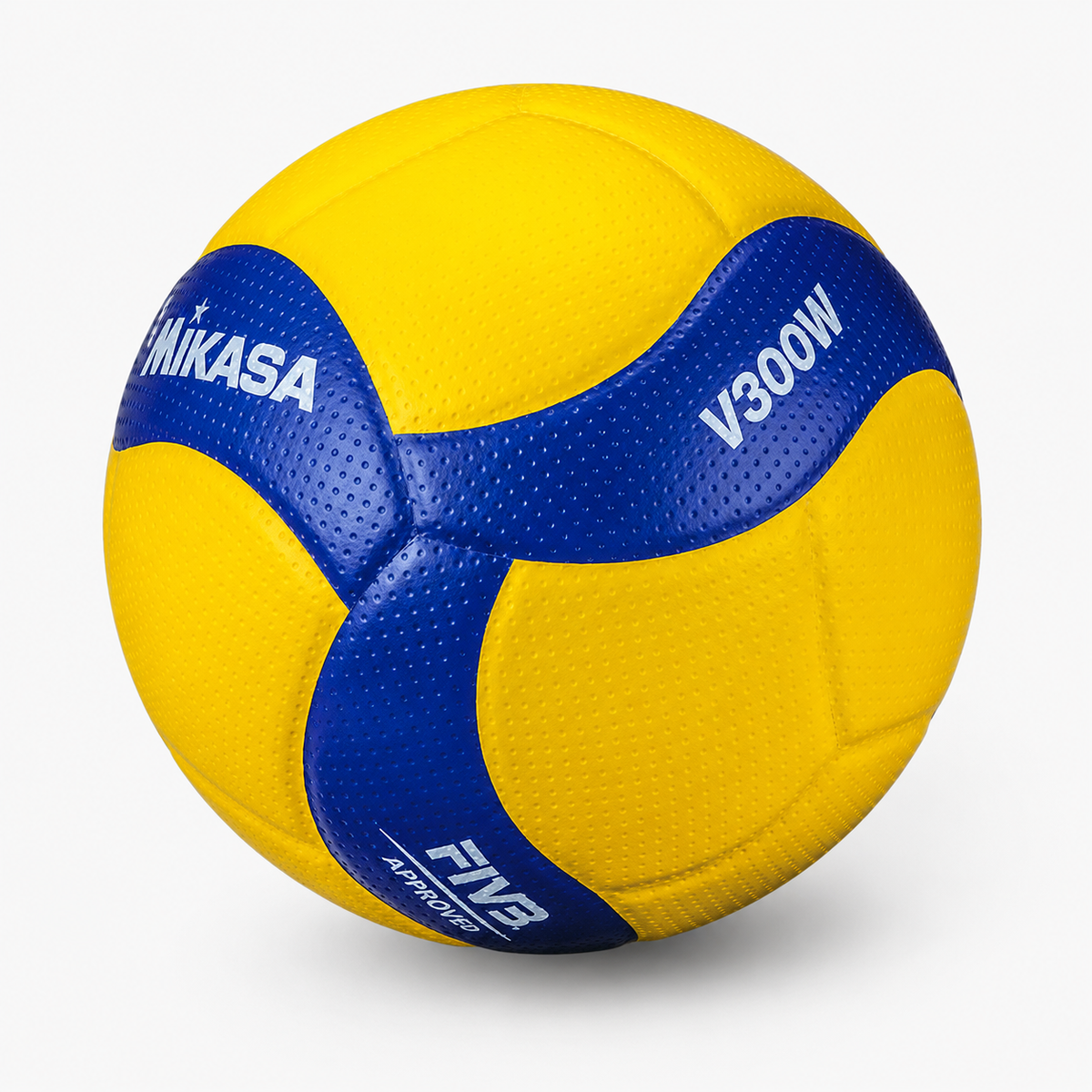 Mikasa V300W Official FIVB Match Volleyball - Blue/Yellow