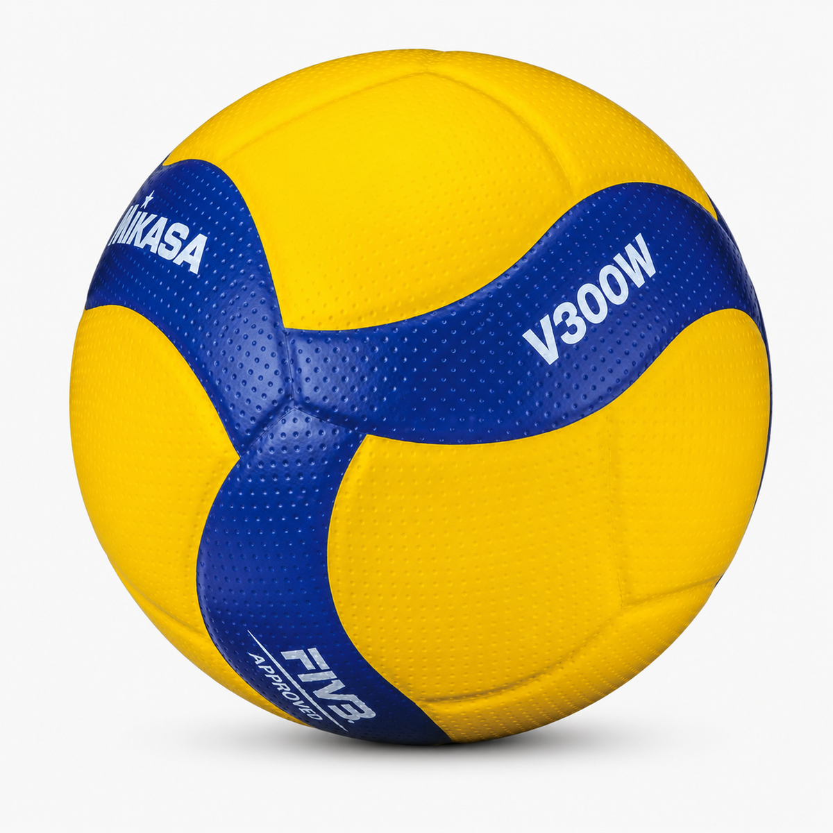 Mikasa V300W Official FIVB Match Volleyball - Blue/Yellow