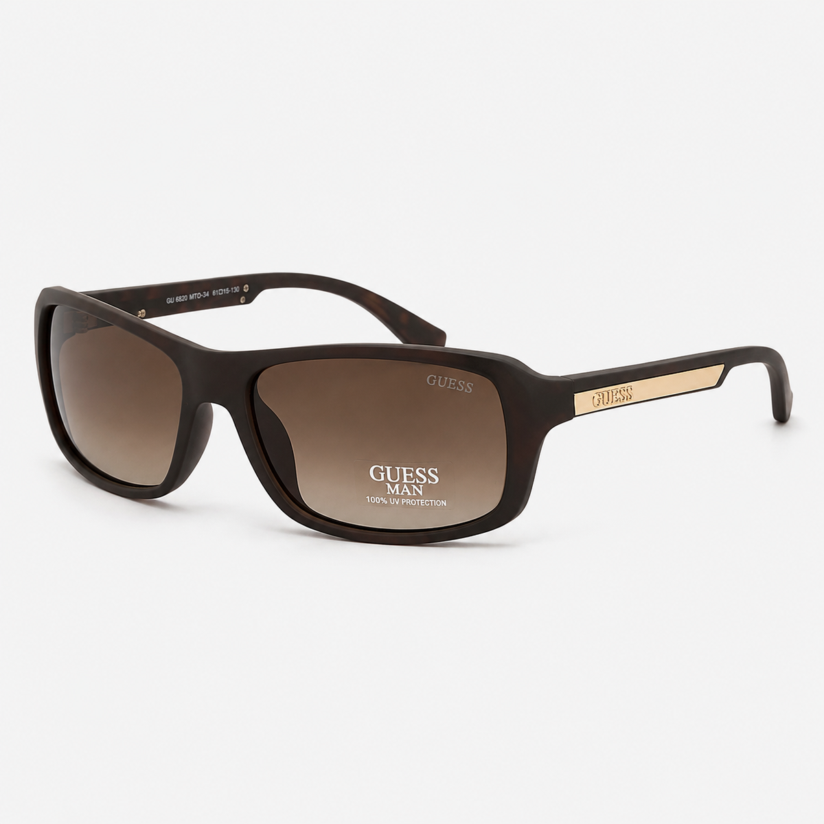 Guess GU6820 Sunglasses - Matte Dark Brown