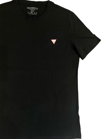 Guess Eco Men’s Black Cotton T-Shirt