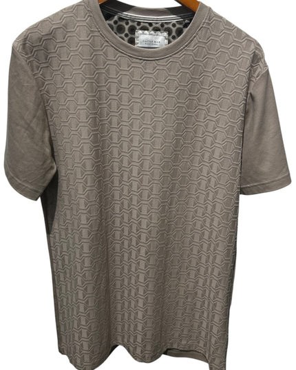 Cactus Man Ricky Singh Men’s Dark Beige Round Neck Half-Sleeve T-Shirt