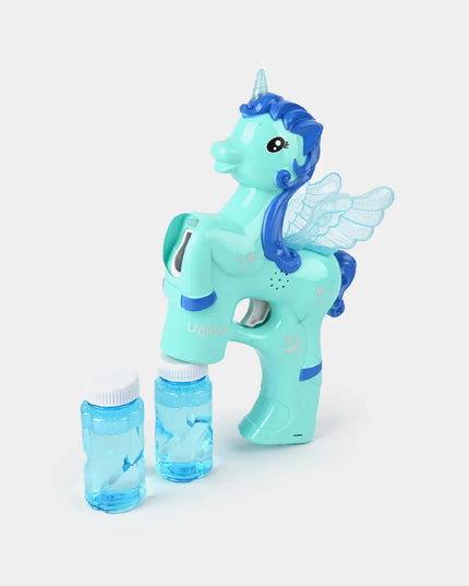 🦄✨ Bubblz Unicorn Flurry Set – Magical Bubble Blower for Kids | Includes 59ml Solution & Tray  PINK 🌈🫧