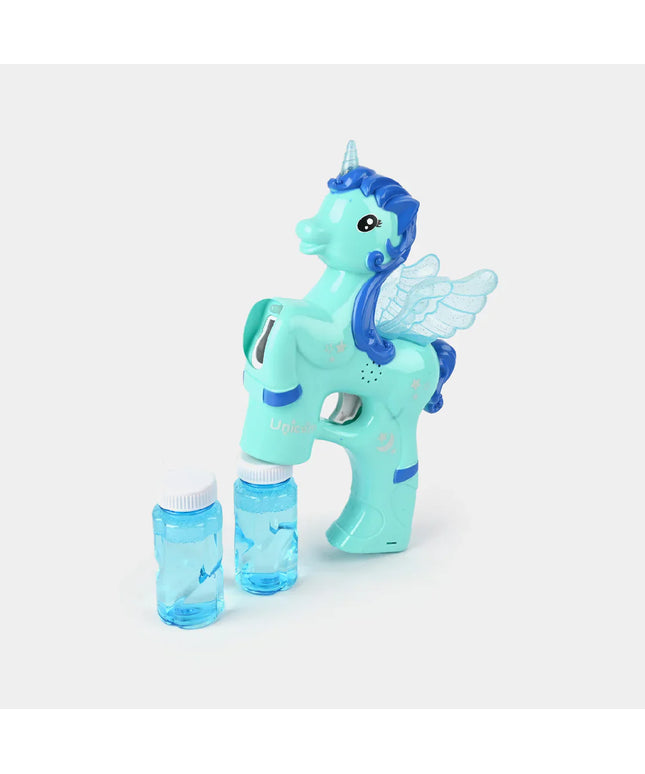 🦄✨ Bubblz Unicorn Flurry Set – Magical Bubble Blower for Kids | Includes 59ml Solution & Tray  PINK 🌈🫧