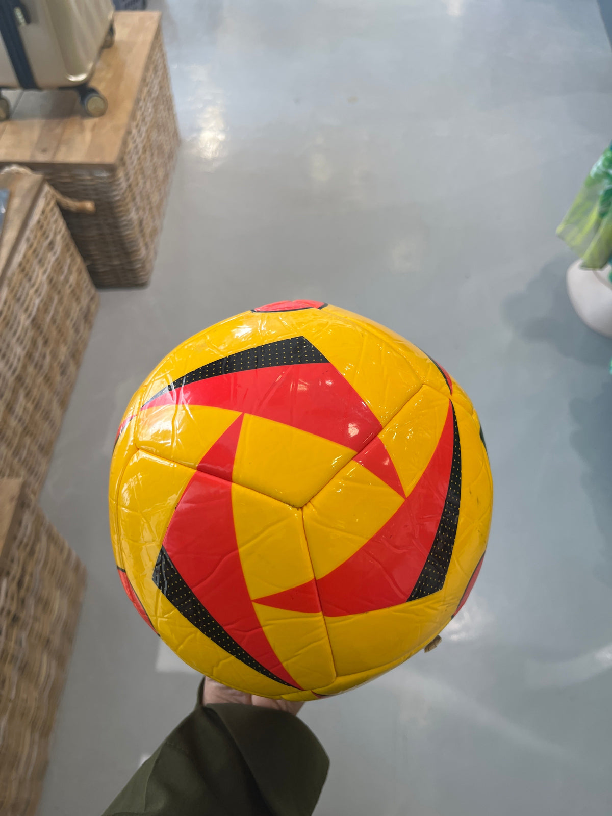 Yellow & Red Football