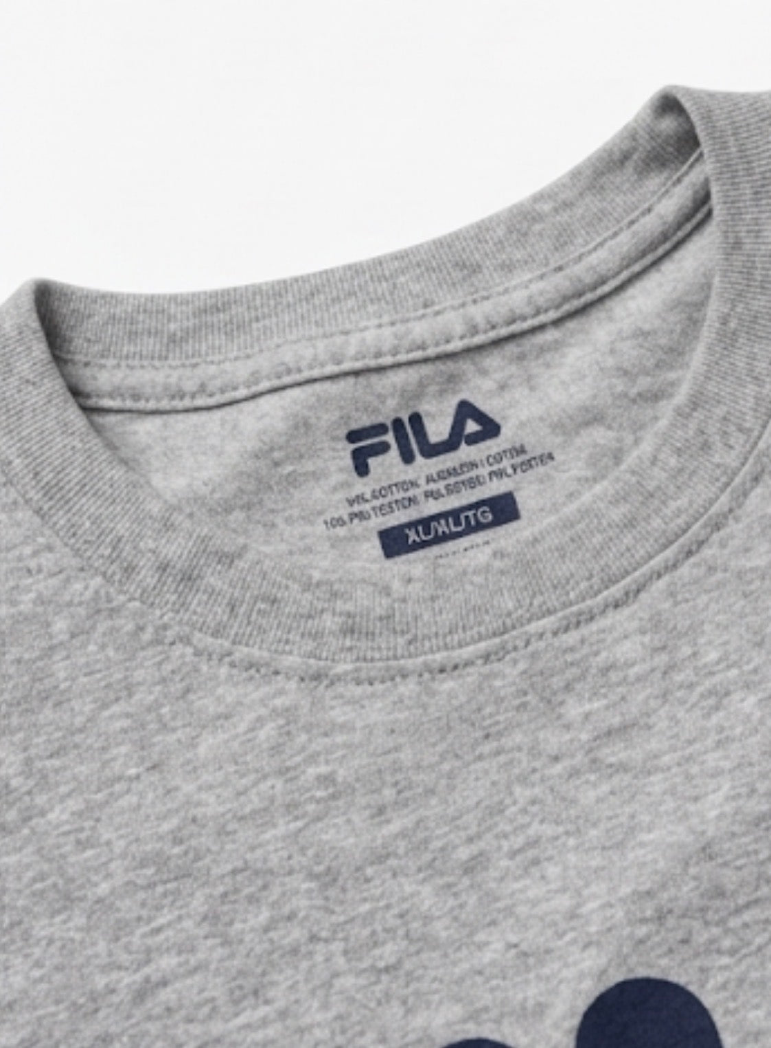 Fila Grey Mens T-Shirt (
