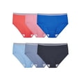 SIZE - 9/2X - Fruit of the Loom Women's Cotton Low-Rise Brief Underwear, 6-Pack