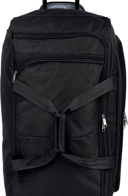 Gabol Black Week Eco Wheeled Duffle Trolley Bag Luggage Ref 122315-001