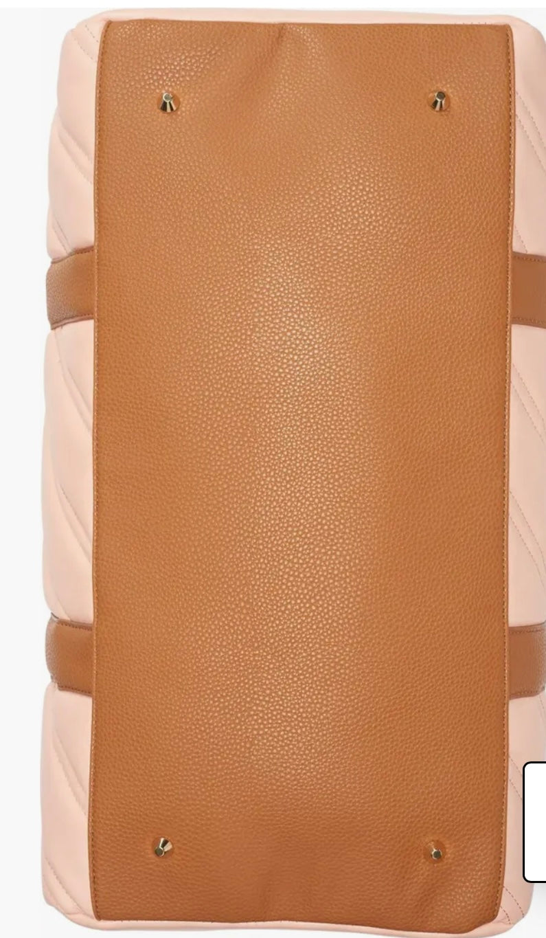 Dkny Bias Duffle Peach Bloom Bag Luggage
