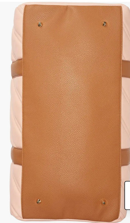Dkny Bias Duffle Peach Bloom Bag Luggage