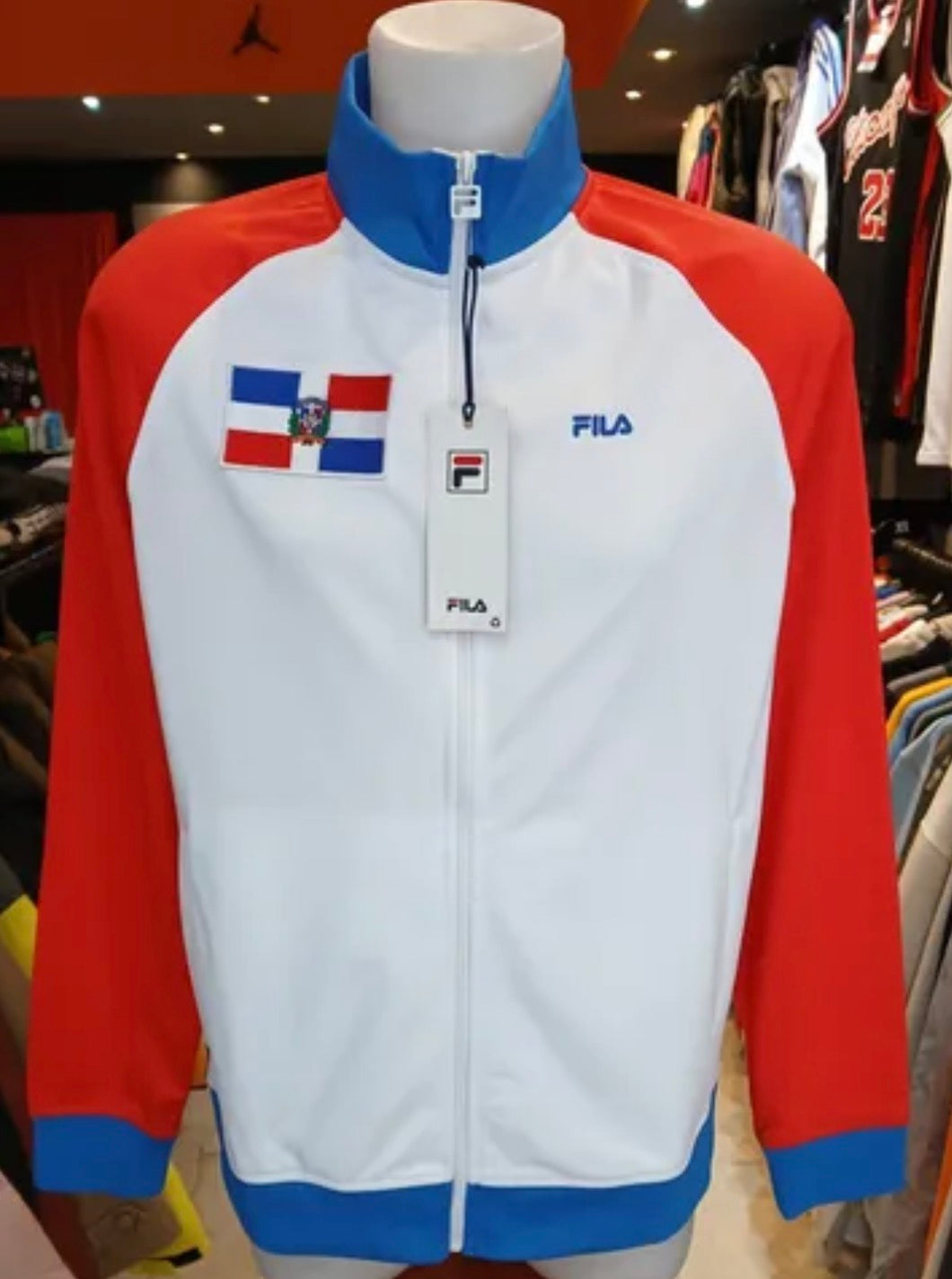 Clearance of Fila Jacket – Men's Dominican Republic Track Jacket