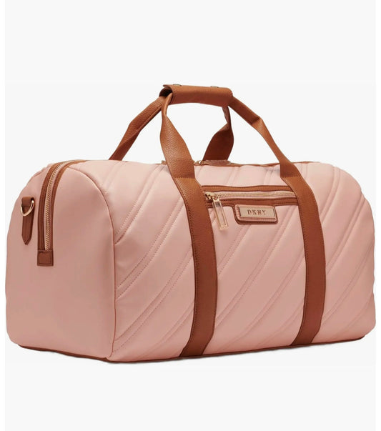 Dkny Bias Duffle Peach Bloom Bag Luggage