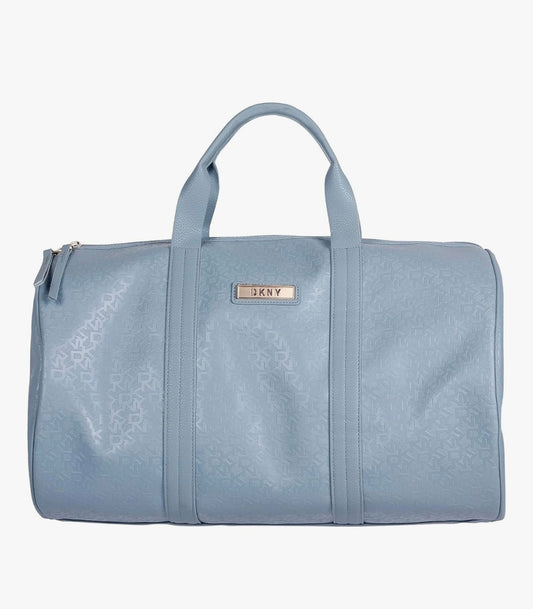 Dkny Autographed Large Duffle Ashley Blue Bag Luggage Do120Ag2