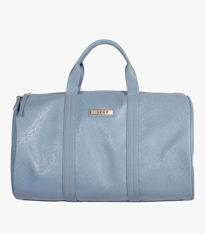Clearance of DKNY Luggage – Autographed large Duffle Ashley Blue Bag