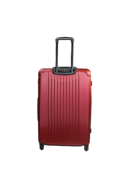 Marc New York Zale Upright Maroon Trolley Bag Luggage