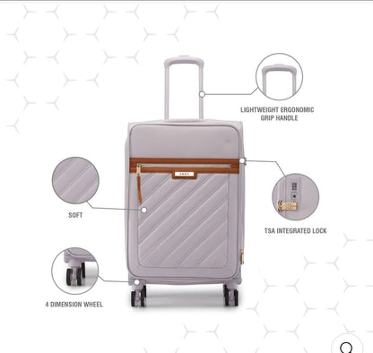 DKNY Sweet Dreams Upright Trolley Bag, Lavender (DT418SD2)