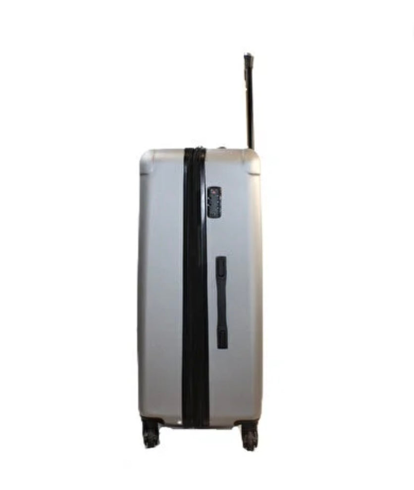 Marc New York Upright Silver Trolley Bag Luggage Mm414Za2