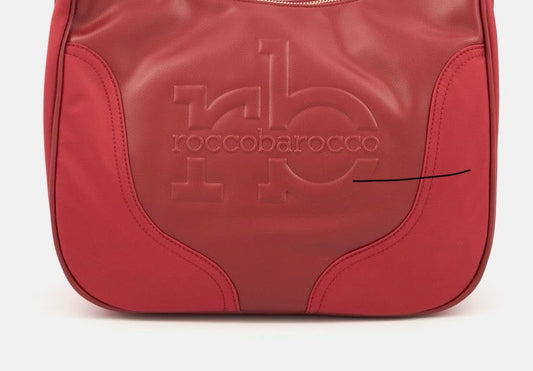 Roccobarocco Rosso Tracollina Red Shoulder Bag Body Cross Bag
