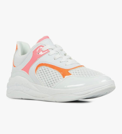 Guess GW Saucey-B Shoes, White Multi