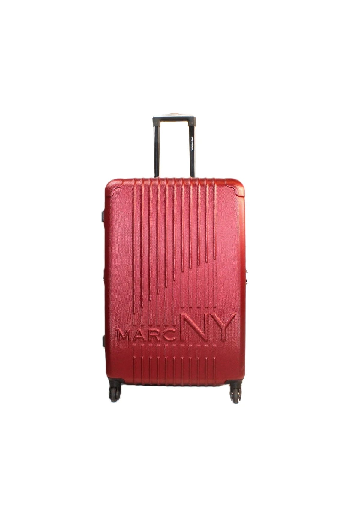 Marc New York Zale Upright Maroon Trolley Bag Luggage