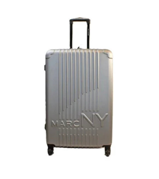 Marc New York Upright Silver Trolley Bag Luggage Mm414Za2