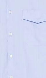 G-Star Raw H-A2 Pkt Shirt Wmn L/S Scuba Blue White Indell Weave Shirt
