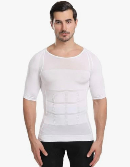 Just One Shapers Seamless Slimming Shirt For Men Firming Panels Y-188