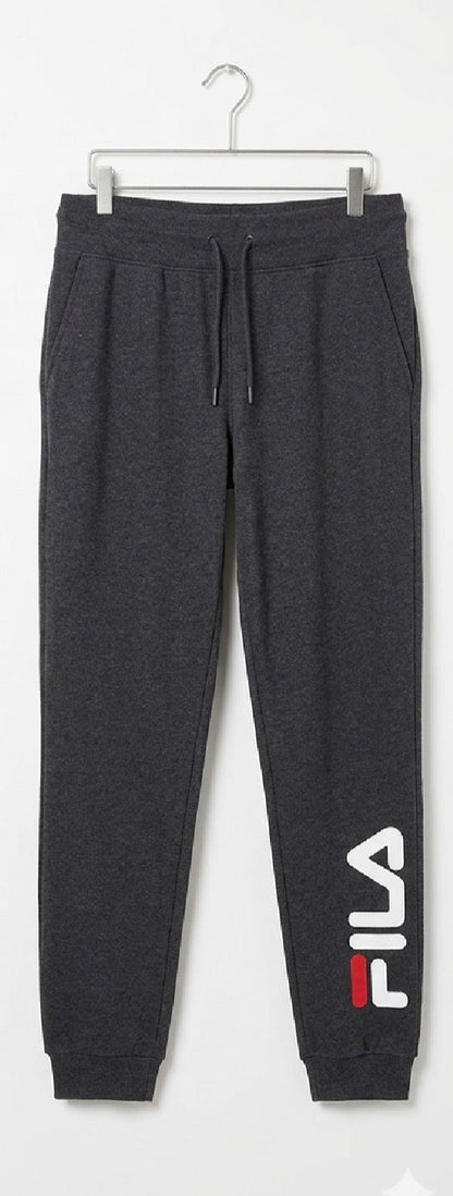 Black Joggers With Fila Logo Womens