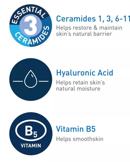 CeraVe Hydrating Hyaluronic Acid Face Serum – 1 fl oz