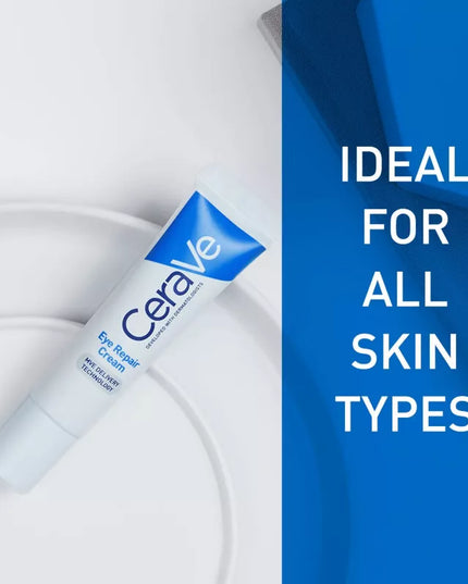 CeraVe Under Eye Cream Repair for Dark Circles and Puffiness - 0.5oz(14.2g)