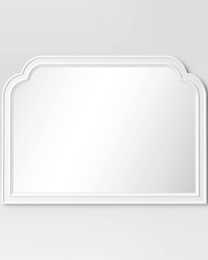 92 CM x 66 CM -  French Country Mantel Mirror White - Threshold™