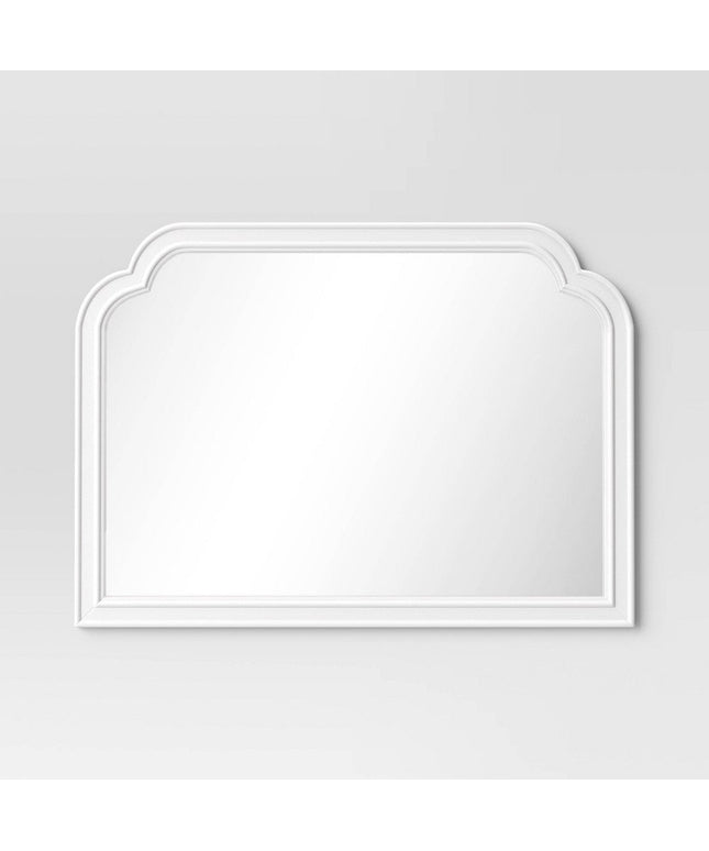 92 CM x 66 CM -  French Country Mantel Mirror White - Threshold™