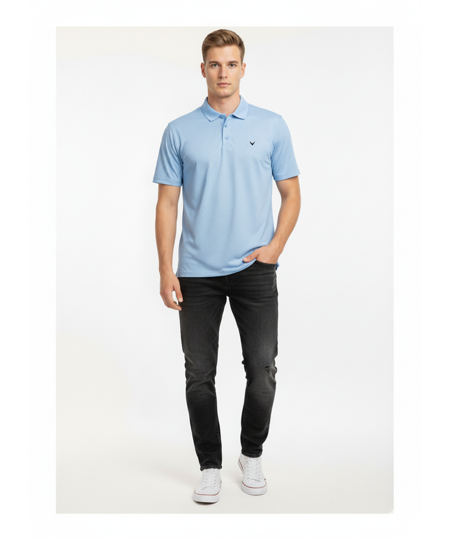 CALLAWAY OPTI-DRI BLUE T-SHIRT