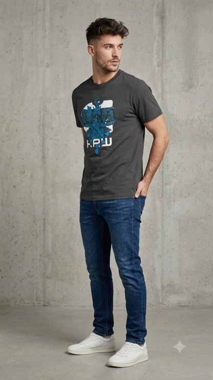 G-Star Raw Creat Emblem T-Shirt – Dark Green