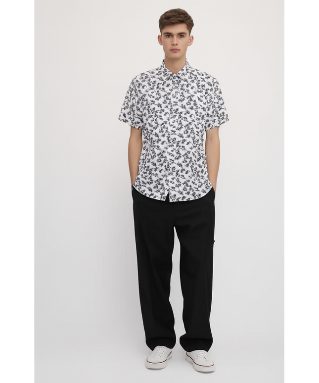 Denim & Flower Ricky Singh Men’s Floral Shirt