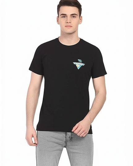 Guess Jeans Men’s Black Cotton T-Shirt